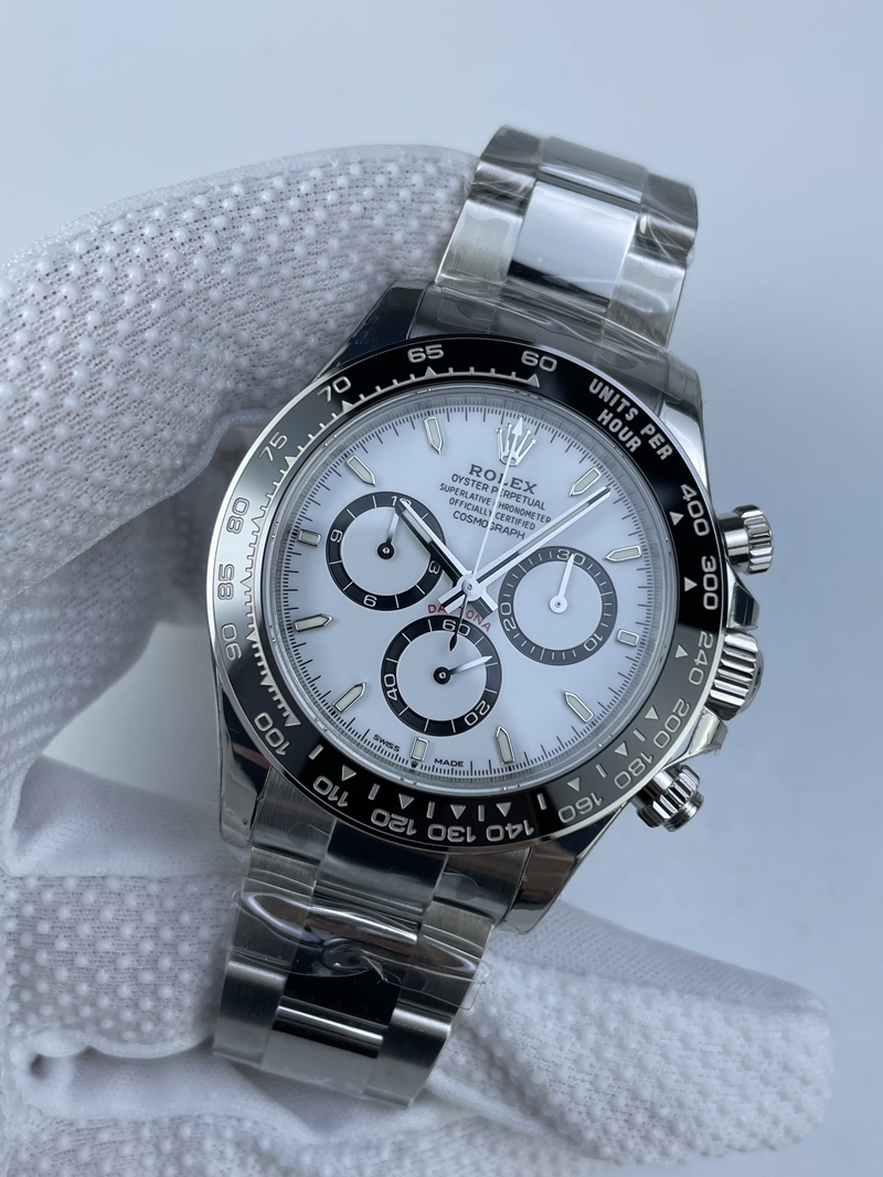 (준비완료/특급배송)NO.2872/VS공장 Daytona 126500 VSF 11 Best Edition 904L Steel White Dial on SS Braclet DD4801